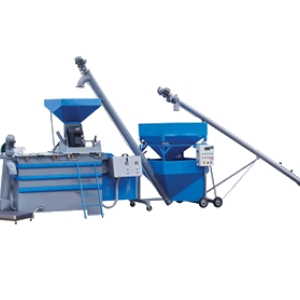 HORIZONTAL CRUSHER MIXER MINI FENNI FEED PLANT