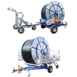 DRUM IRRIGATION WITH POULTRY AND GUN